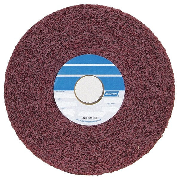 Convolute Wheel, Metal Finishng, 8x2x3, MED