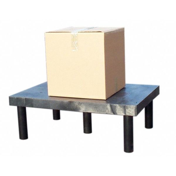 Dunnage Rack, 750 lb., HDPE, 36 W x 24 D