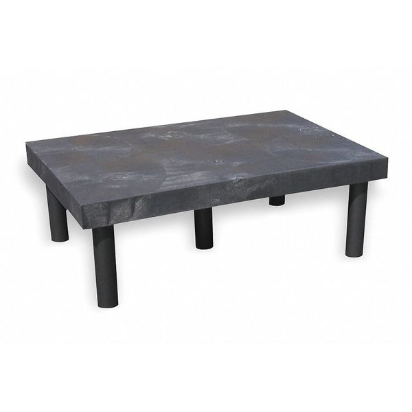 Dunnage Rack, 750 lb., HDPE, 36 W x 24 D