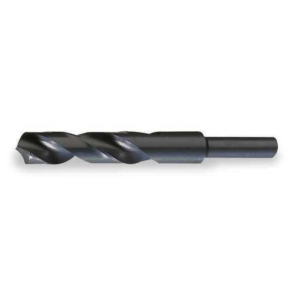 118Â° Silver & Deming Drill with 1/2 Reduced Shank Chicago-Latrobe 190 Steam Oxide HSS RHS/RHC 15/16