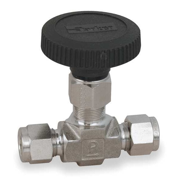 Needle Valve, Straight, 316 SS, 1/4 In.