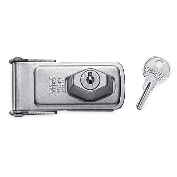 Locking Hasp, Steel, 3-1/2 In. L