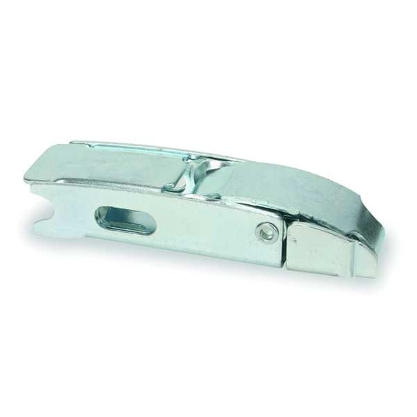 Latching Draw Hasp, Nonlock, Zinc Plated