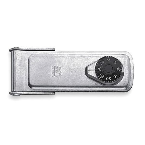 Latching Combination Lock Hasp, 6 In. L