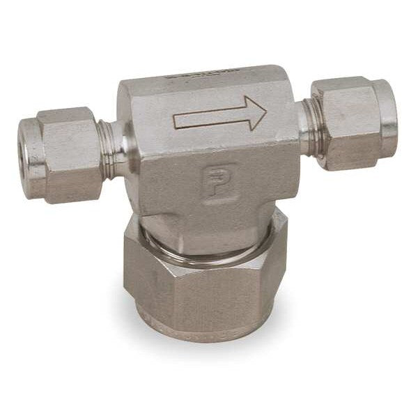 Tee Filter, 3/8 In, 316 SS, 10 Microns