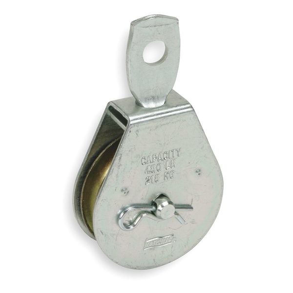 Swivel Eye Pulley, Zinc