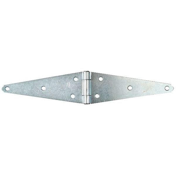 3 1/2 in W x 10 in H zinc plated Strap Hinge