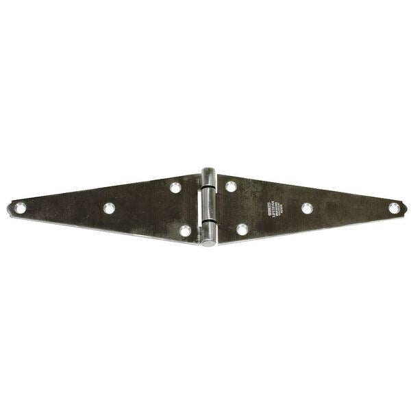 2 1/2 in W x 5 3/4 in H Stainless steel Strap Hinge