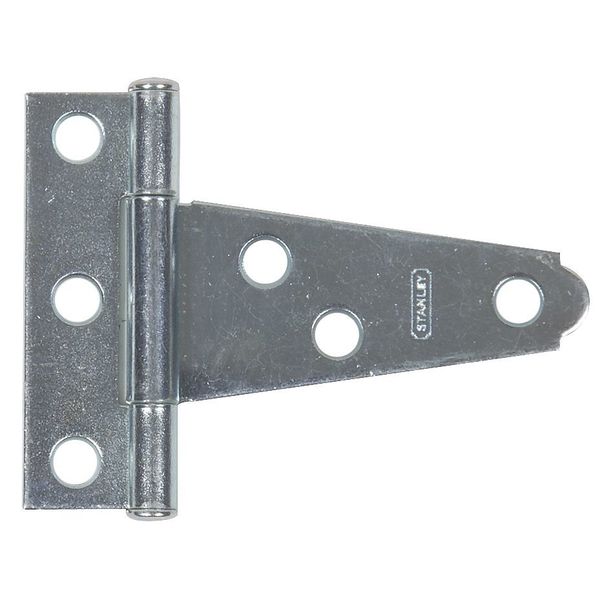 7/8 in W x 2 in H zinc plated Tee Hinge
