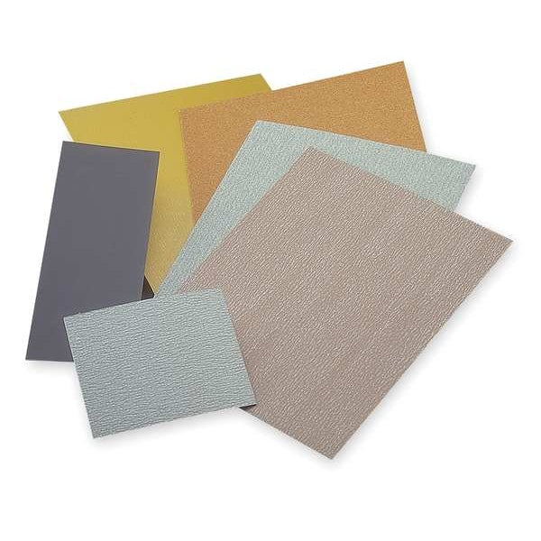 Sanding Sheet, 11x4-1/2 In, 60 G, AlO, PK4