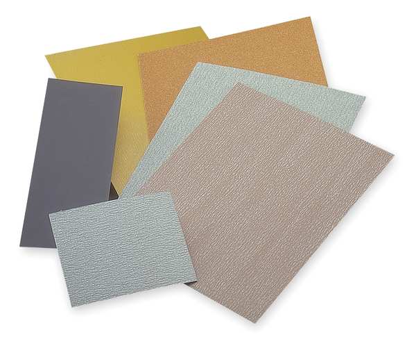 Sanding Sheet Assortment, 3-3/8x9 In, 6 Pc