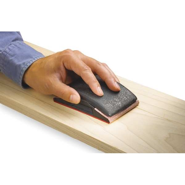 Hand Sanding Block, 4-7/8x2-11/16 In