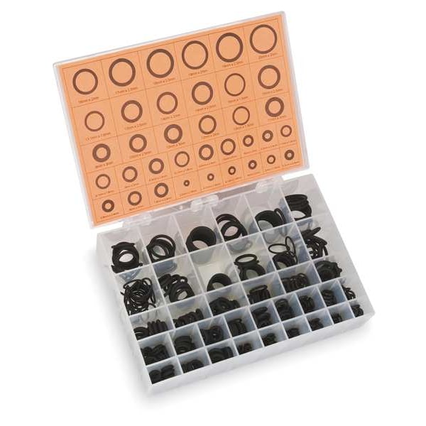 O Ring Assortment, Viton, 500 Pcs, 36 Sizes