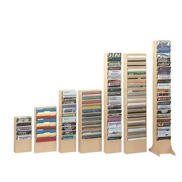 Literature Rack 10 Compartments, 13-1/4
