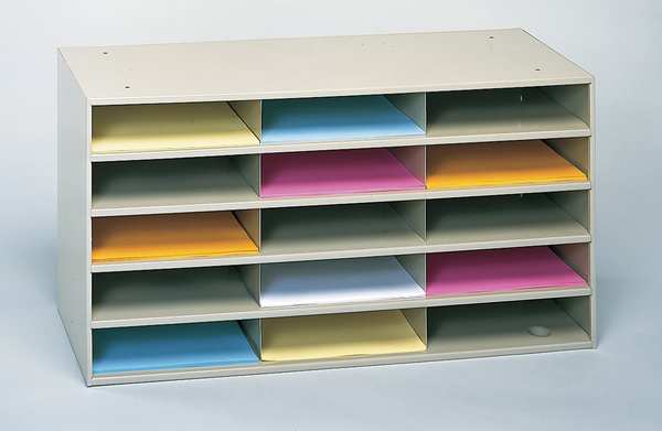 Literature Organizer, 15 Compartments