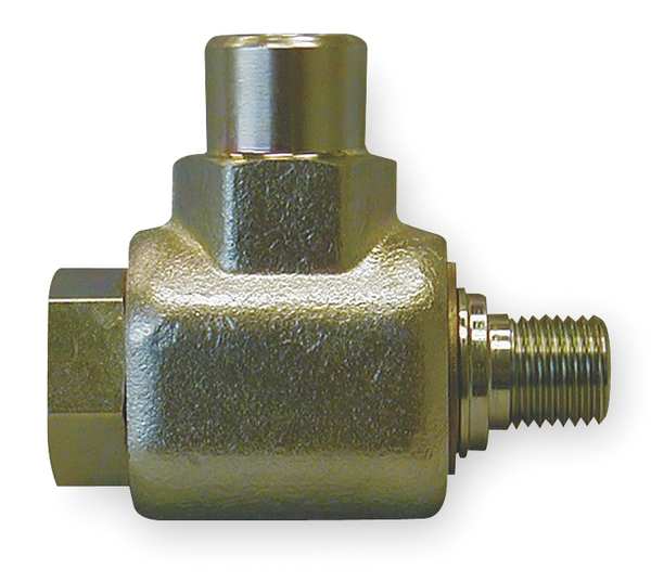 Swivel Joint, 1/2 In, Zinc Plated Steel
