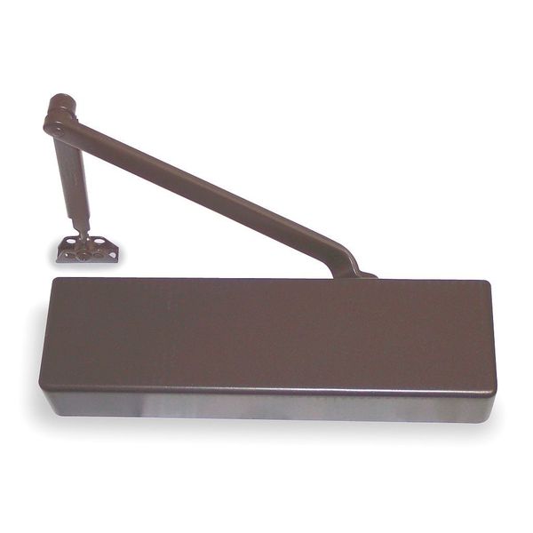 Manual Hydraulic Norton 7500 Door Closer Heavy Duty Interior and Exterior, Dark Bronze