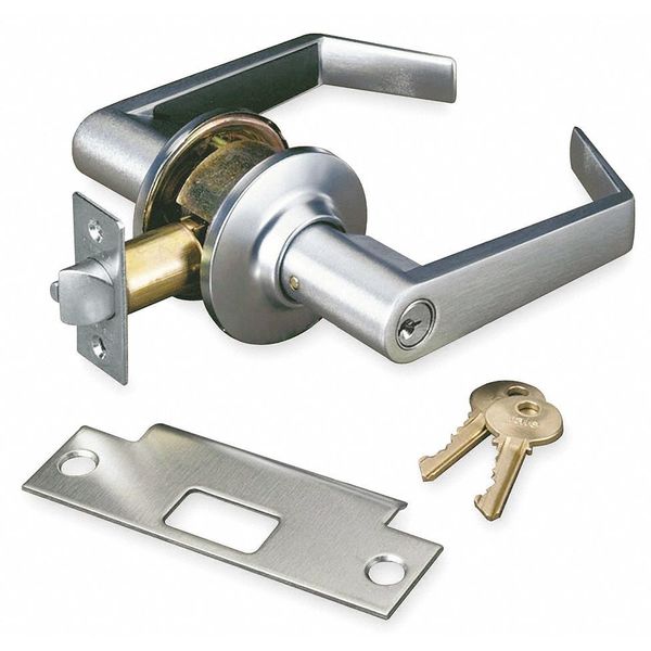 Lever Lockset, Mechanical, Entrance, Series: 4300LN