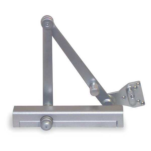 Manual Hydraulic Norton 8000 Door Closer Heavy Duty Interior and Exterior, Aluminum