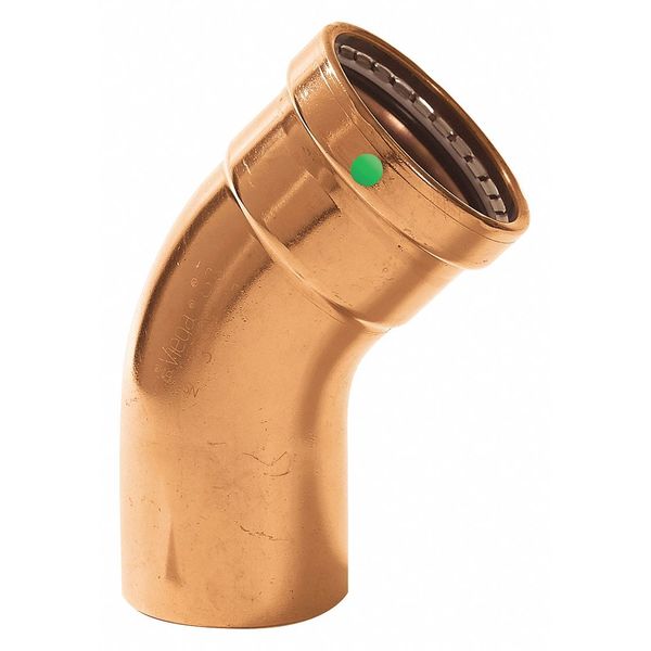 Viega ProPress XL 45 street elbow, 3