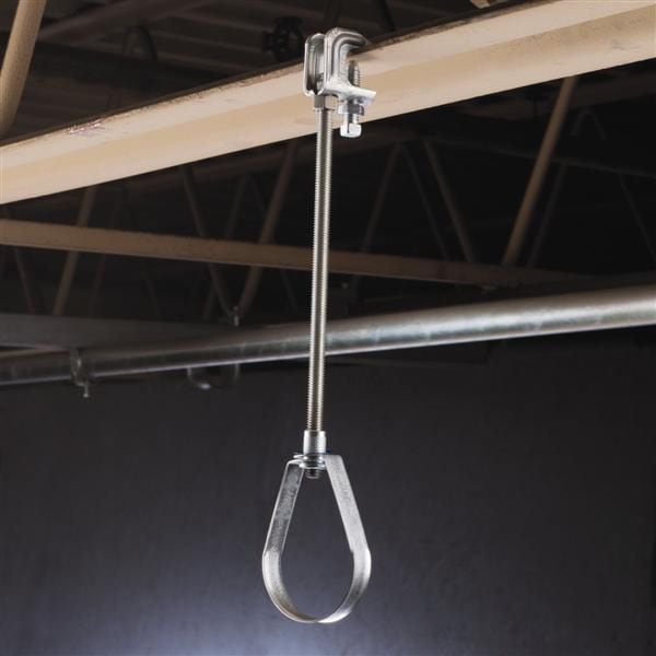 EZ-Riser Swivel Loop Hanger, Size 2 1/2 In, Width (In.): 1 in