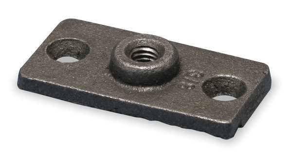 EZ-Riser Ceiling or Wall Rod Hanger Plate, Copper