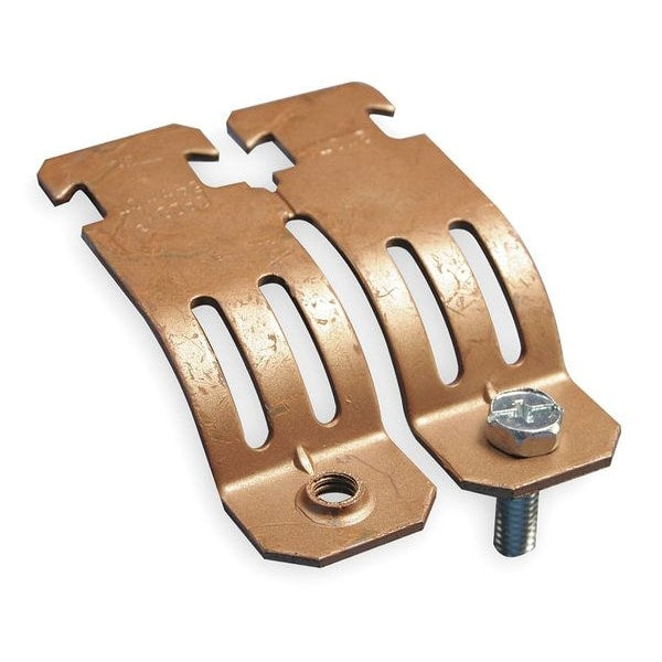 Copper Tubing Strut Clamp, Size 2 In