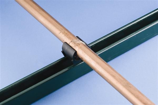 Strut Clamp, 3/8 In.Tube or 1/4In.Pipe