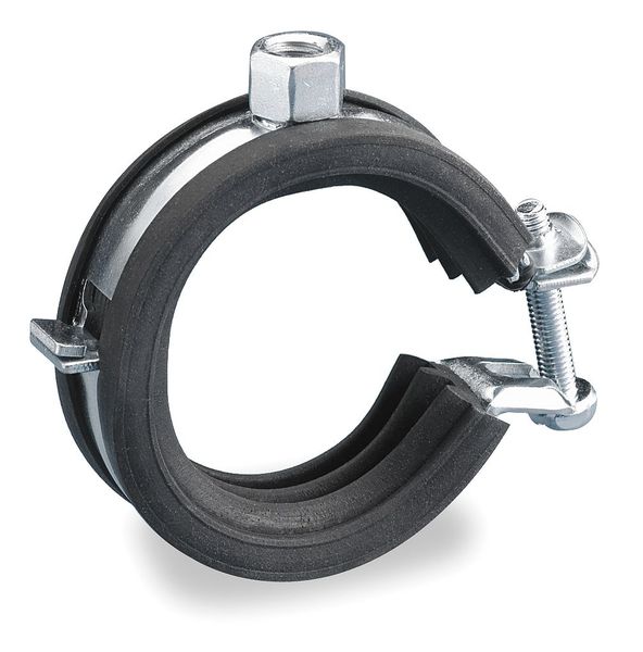 EZ-Riser Cushioned Pipe Clamp, Pipe Size 1/2 In