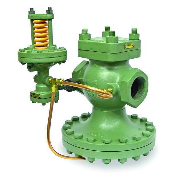 Pressure Regulator, 3/4 In, 10 to 100 psi