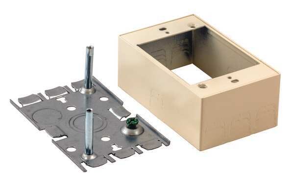 Switch and Receptacle Box, Ivory