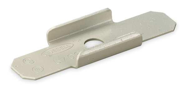 Support Clip, Ivory, Steel, Clips