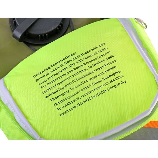 Hydration Pack, Lime, 70 oz./2L