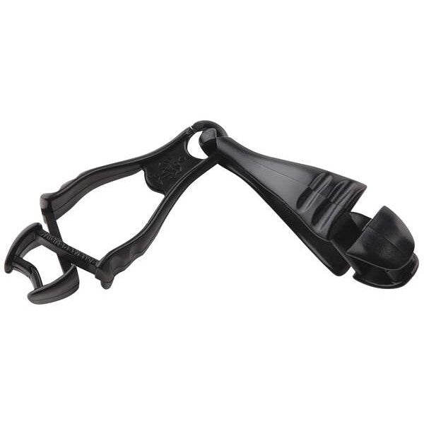 Glove Clip With Belt Clip, Lime, 2 In. D