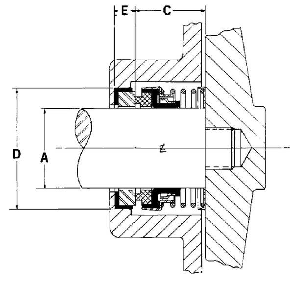 Seal, Pump Shaft