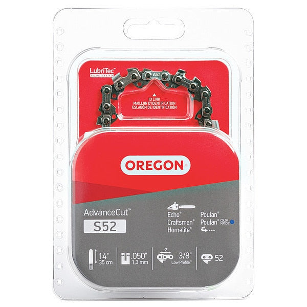 Saw Chain, 14 In., .050 In., 3/8 In. Pitch