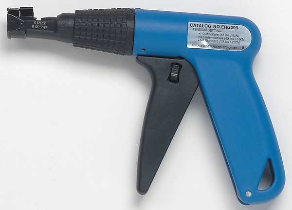 Cable Tie Gun, HD, 50 to 120 lb., Nylon