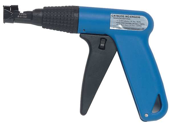 Cable Tie Gun, HD, 50 to 120 lb., Nylon