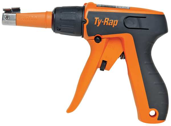 Cable Tie Gun, HD, 50 to 120 lb., Nylon