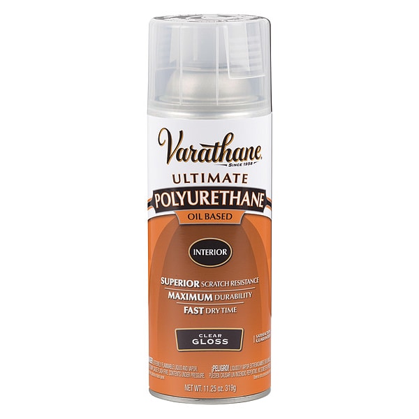 Polyurethane Spray, Clear, 11.25 oz.