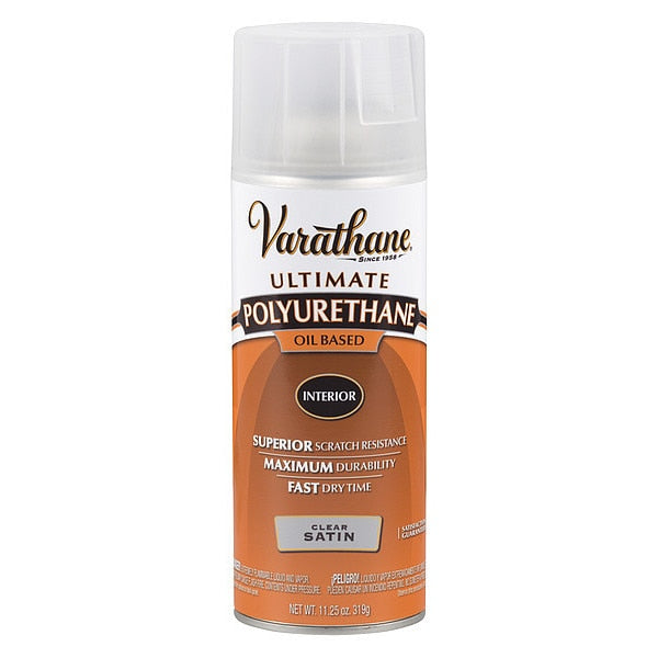 Polyurethane Spray, Clear, 11.25 oz.