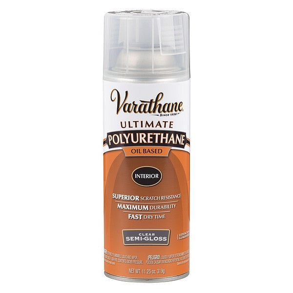 Polyurethane Spray, Clear, 11.25 oz.