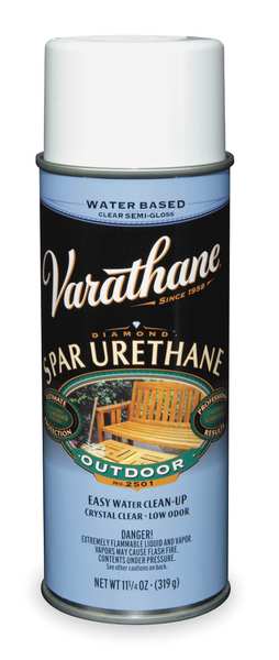 Spar Urethane Spray, Clear, 11.25 oz.