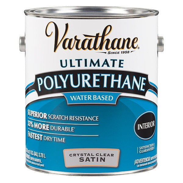 Polyurethane, Clear, Satin, 1 gal.