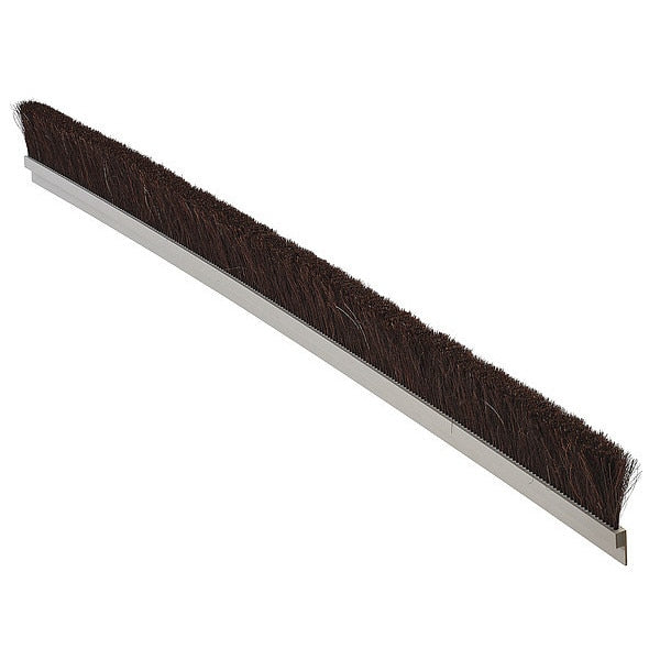 Stapled Set Strip Brush, PVC, Length 72 In