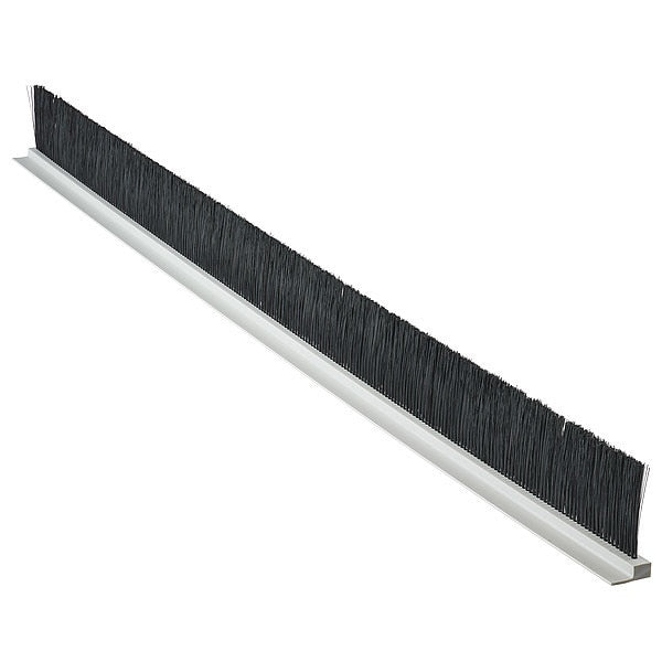 Stapled Set Strip Brush, PVC, Length 72 In