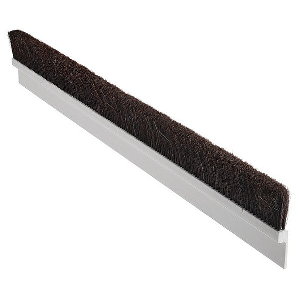 Stapled Set Strip Brush, PVC, Length 72 In