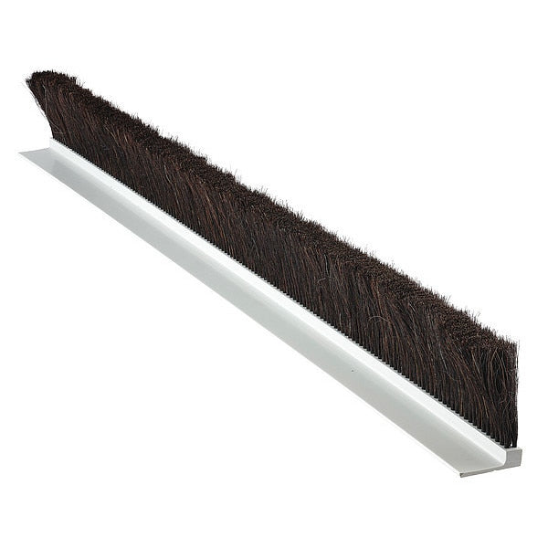 Stapled Set Strip Brush, PVC, Length 72 In