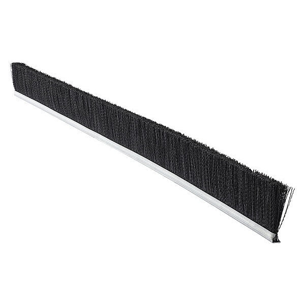Strip Brush, 5/16W, 48 In L, Trim 6 In, PK10