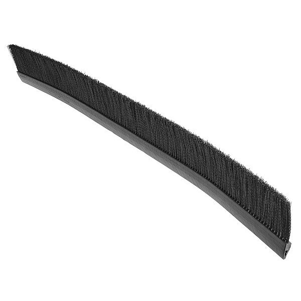 Stapled Set Strip Brush, PVC, Length 72 In